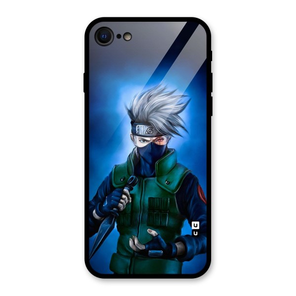 Kakashi Hatake Glass Back Case for iPhone 8
