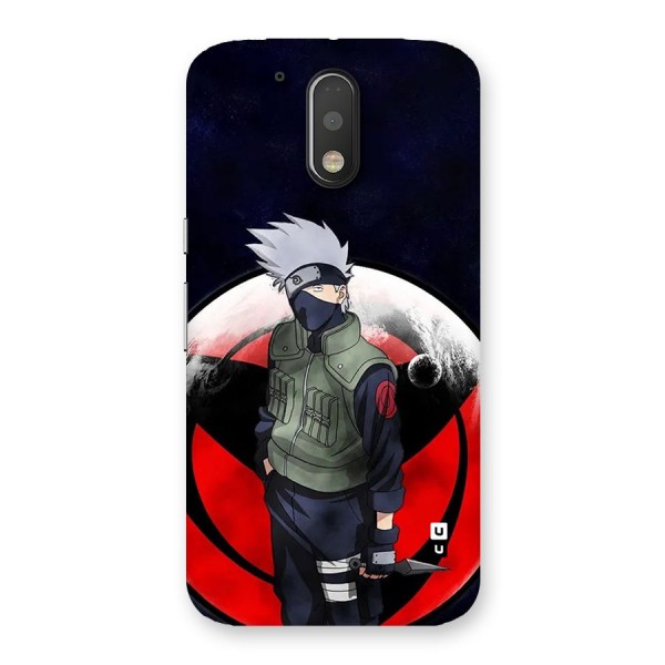 Kakashi Hatake Knife Back Case for Moto G4 Plus