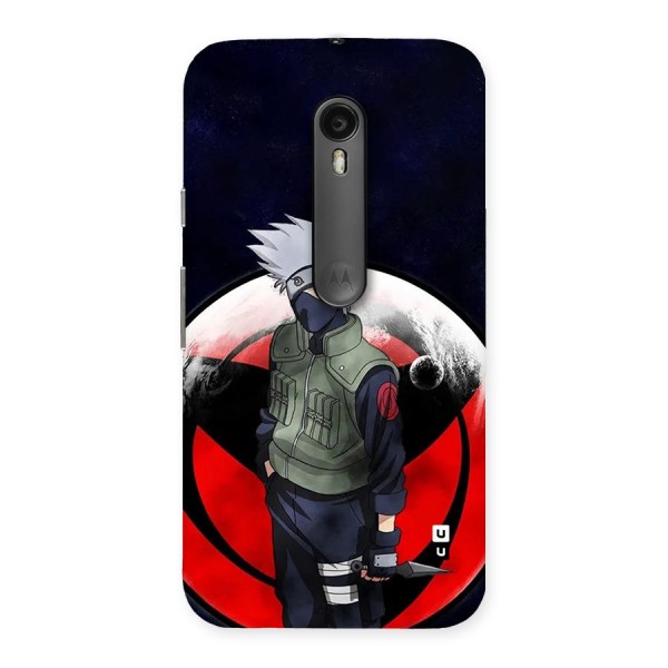 Kakashi Hatake Knife Back Case for Moto G Turbo