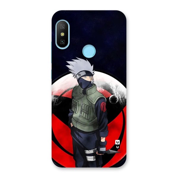Kakashi Hatake Knife Back Case for Redmi 6 Pro