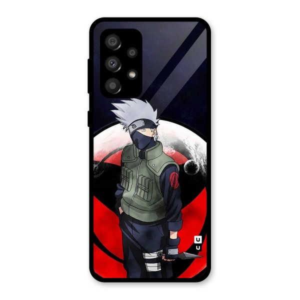 Kakashi Hatake Knife Glass Back Case for Galaxy A32