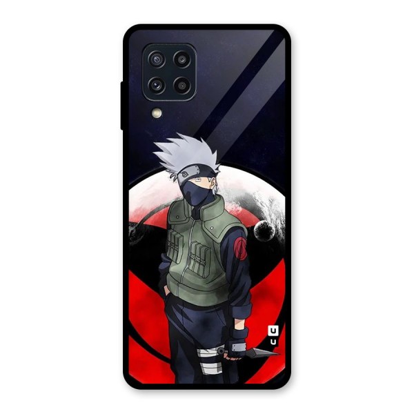 Kakashi Hatake Knife Glass Back Case for Galaxy M32