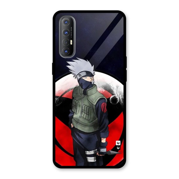 Kakashi Hatake Knife Glass Back Case for Oppo Reno3 Pro