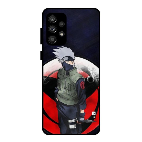 Kakashi Hatake Knife Metal Back Case for Galaxy A73 5G