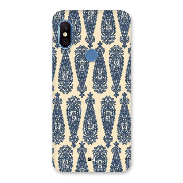Kalamkari Design Back Case for Redmi Note 6 Pro