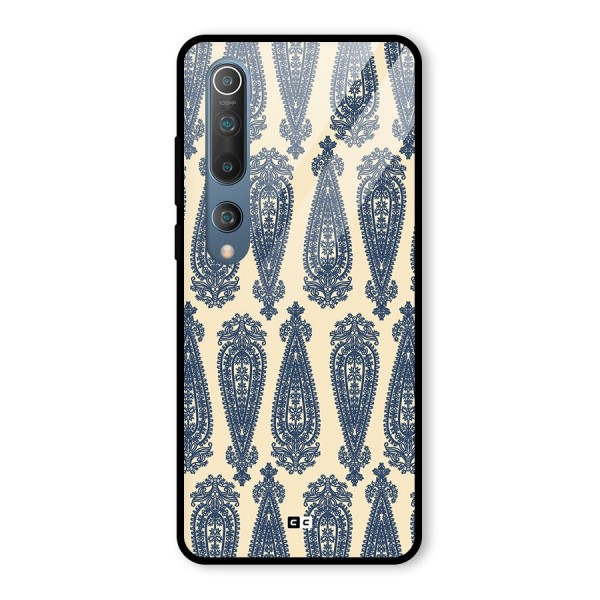 Kalamkari Design Glass Back Case for Mi 10