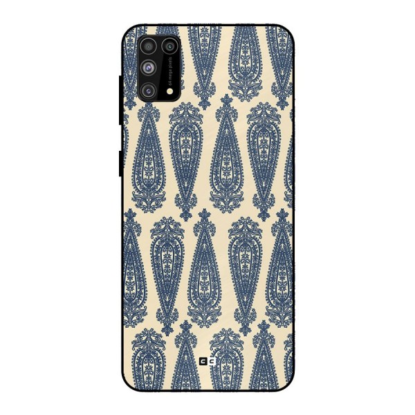 Kalamkari Design Metal Back Case for Galaxy F41