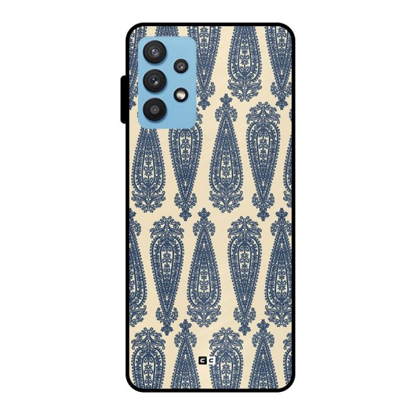 Kalamkari Design Metal Back Case for Galaxy M32 5G