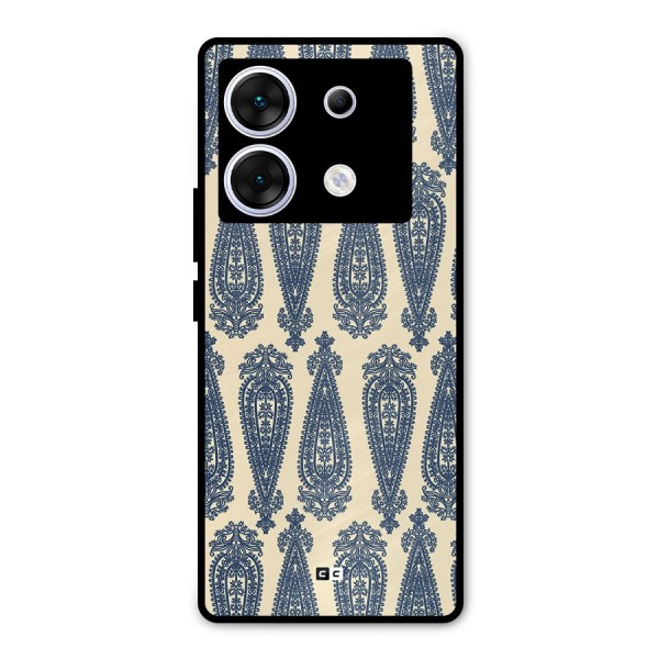 Kalamkari Design Metal Back Case for Infinix Zero 30 5G