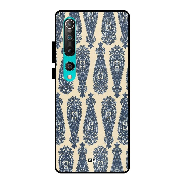 Kalamkari Design Metal Back Case for Mi 10