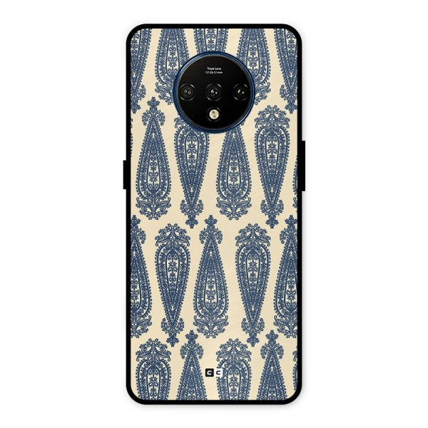 Kalamkari Design Metal Back Case for OnePlus 7T