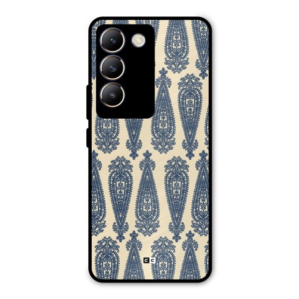 Kalamkari Design Metal Back Case for Vivo Y200e