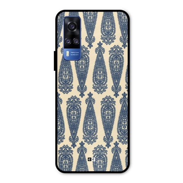 Kalamkari Design Metal Back Case for Vivo Y51A