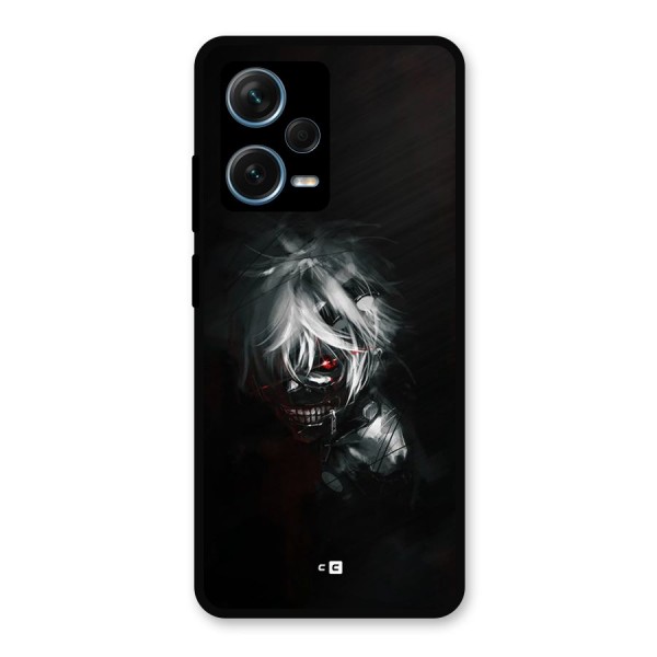 Kaneki Ken Dark Side Metal Back Case for Redmi Note 12 Pro Plus 5G
