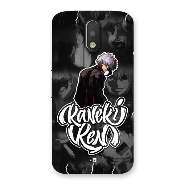 Kaneki Ken Manga Art Back Case for Moto G4 Plus