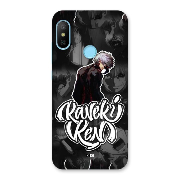 Kaneki Ken Manga Art Back Case for Redmi 6 Pro