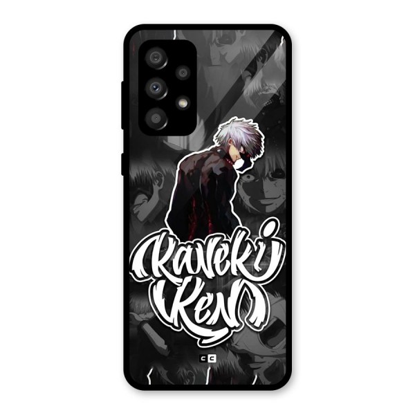 Kaneki Ken Manga Art Glass Back Case for Galaxy A32
