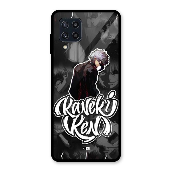 Kaneki Ken Manga Art Glass Back Case for Galaxy M32