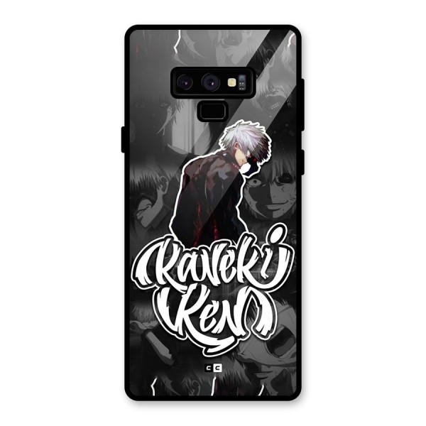 Kaneki Ken Manga Art Glass Back Case for Galaxy Note 9