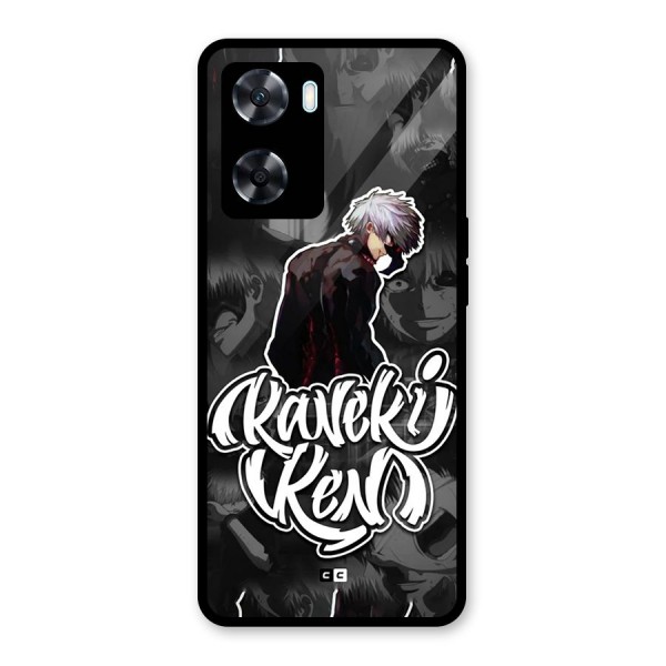 Kaneki Ken Manga Art Glass Back Case for Oppo A77