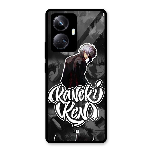 Kaneki Ken Manga Art Glass Back Case for Realme 10 Pro Plus