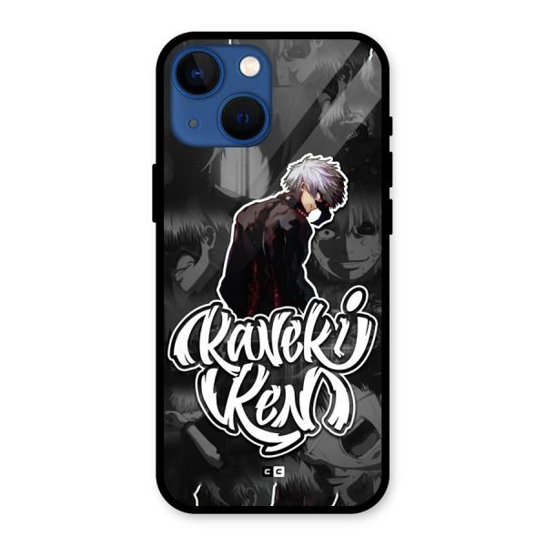Kaneki Ken Manga Art Glass Back Case for iPhone 13 Mini