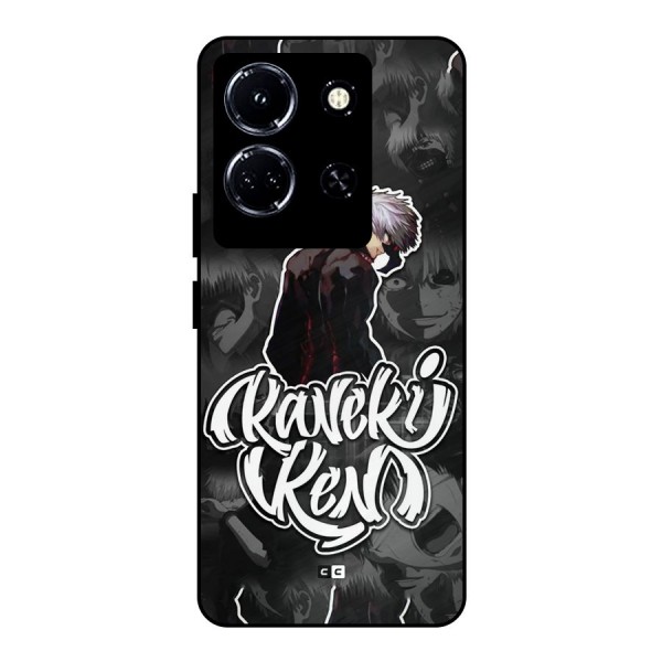 Kaneki Ken Manga Art Metal Back Case for Infinix Note 30 5G