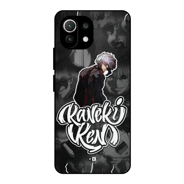 Kaneki Ken Manga Art Metal Back Case for Mi 11 Lite
