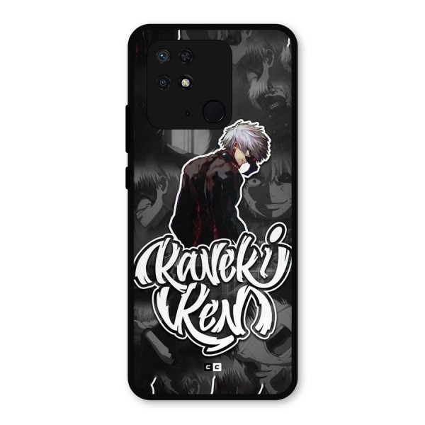 Kaneki Ken Manga Art Metal Back Case for Redmi 10 Power