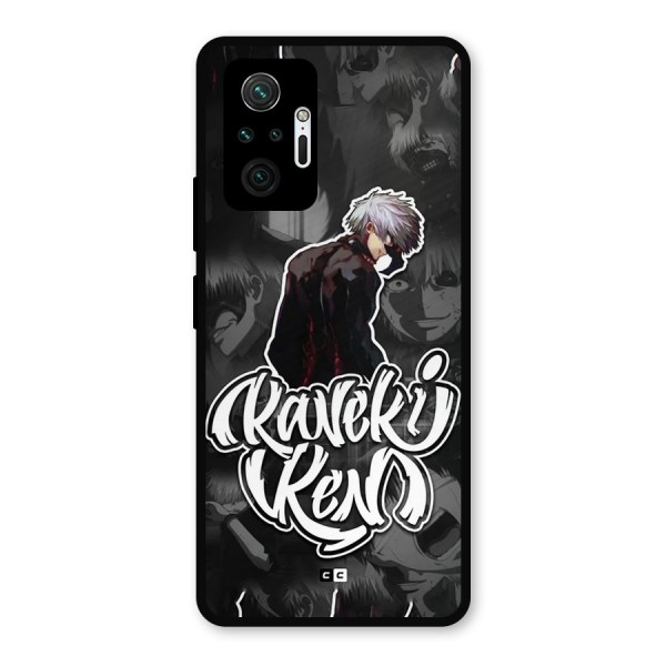 Kaneki Ken Manga Art Metal Back Case for Redmi Note 10 Pro