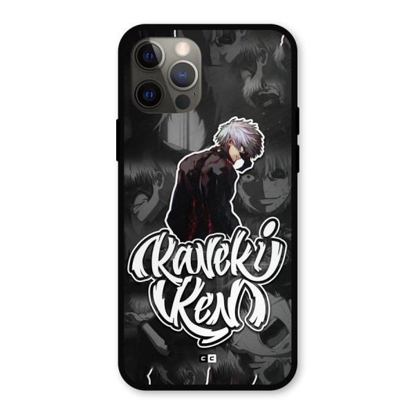 Kaneki Ken Manga Art Metal Back Case for iPhone 12 Pro