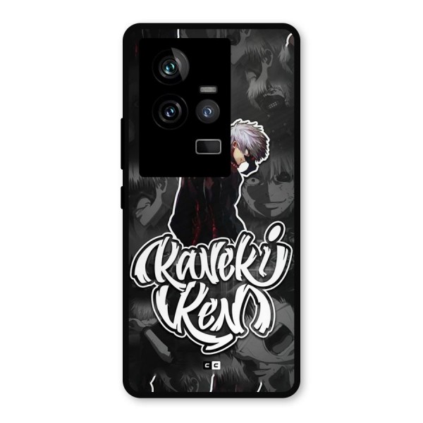 Kaneki Ken Manga Art Metal Back Case for iQOO 11 5G