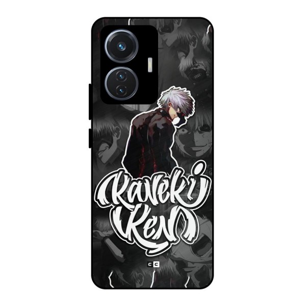 Kaneki Ken Manga Art Metal Back Case for iQOO Z6 44W