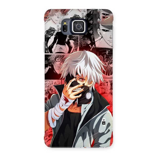 Kaneki Ken Manga Style Back Case for Galaxy Alpha