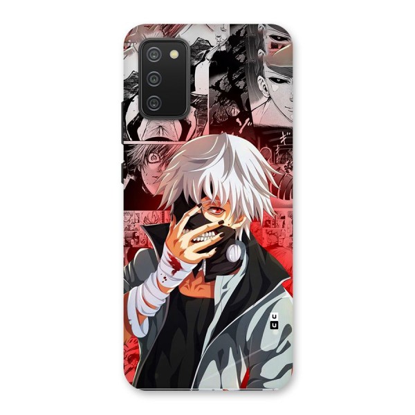 Kaneki Ken Manga Style Back Case for Galaxy M02s