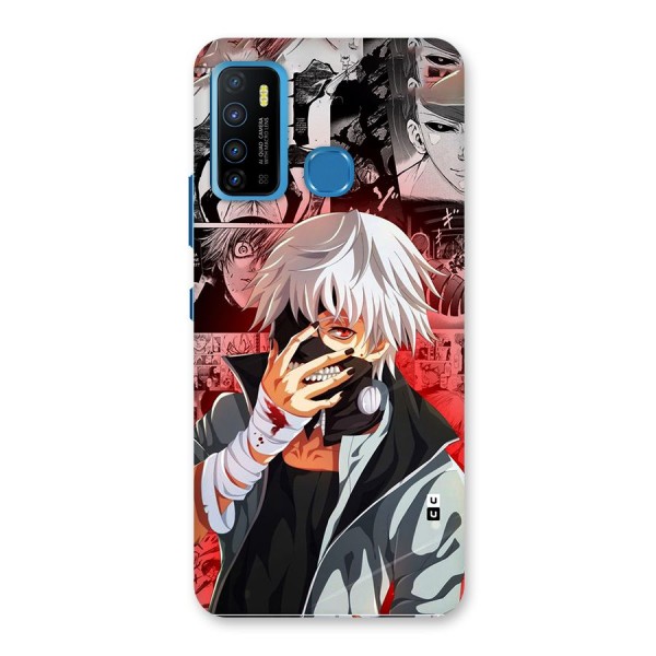 Kaneki Ken Manga Style Back Case for Infinix Hot 9