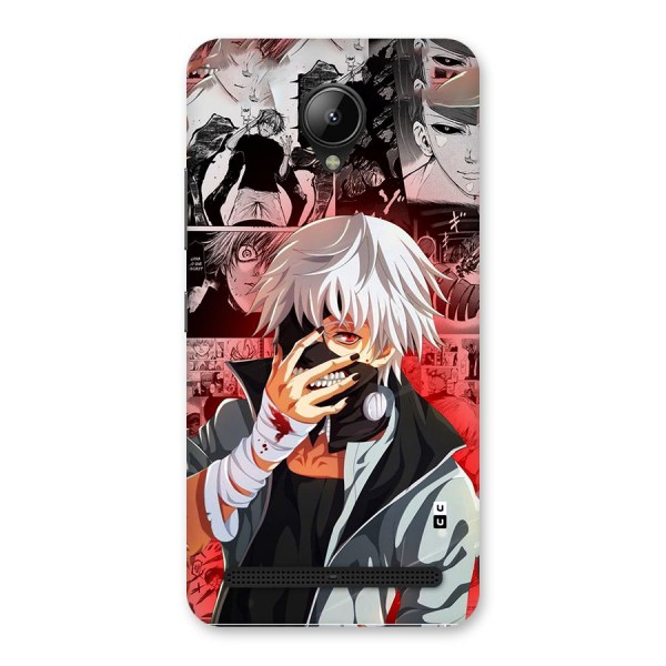 Kaneki Ken Manga Style Back Case for Lenovo C2