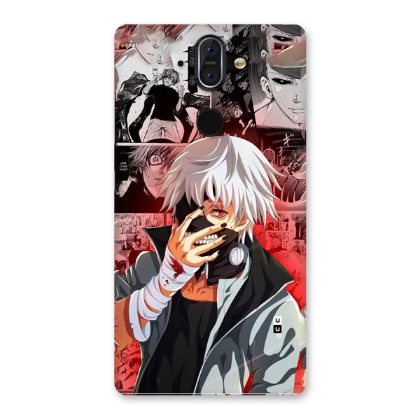 Kaneki Ken Manga Style Back Case for Nokia 8 Sirocco