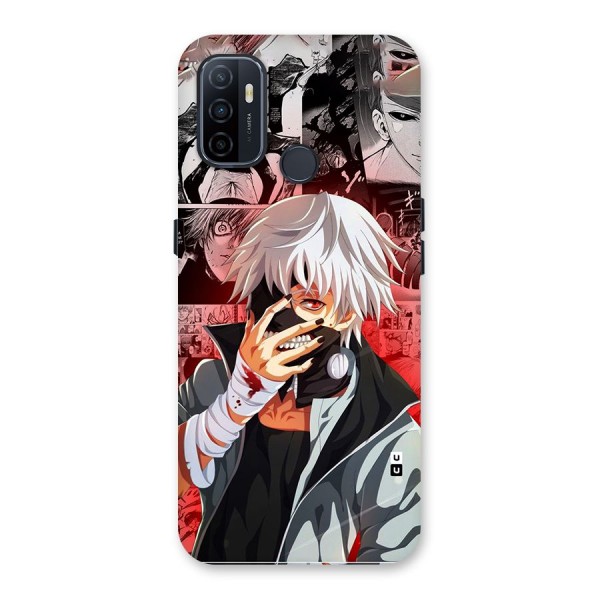 Kaneki Ken Manga Style Back Case for Oppo A32