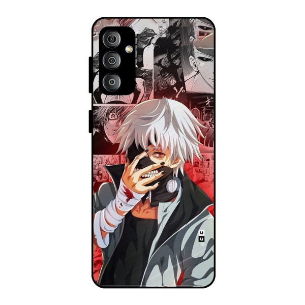 Kaneki Ken Manga Style Metal Back Case for Galaxy F23