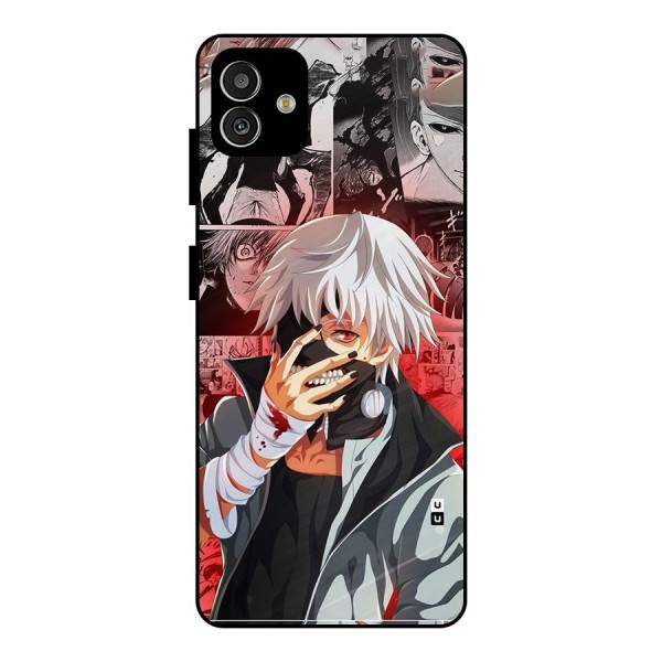 Kaneki Ken Manga Style Metal Back Case for Galaxy M13 5G