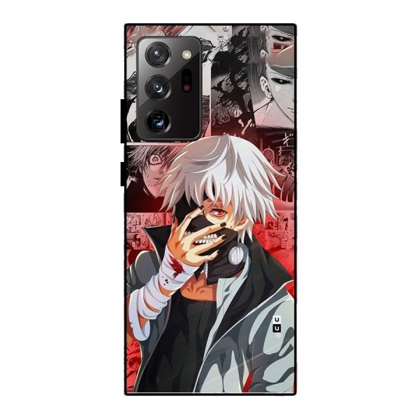 Kaneki Ken Manga Style Metal Back Case for Galaxy Note 20 Ultra
