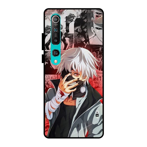 Kaneki Ken Manga Style Metal Back Case for Mi 10