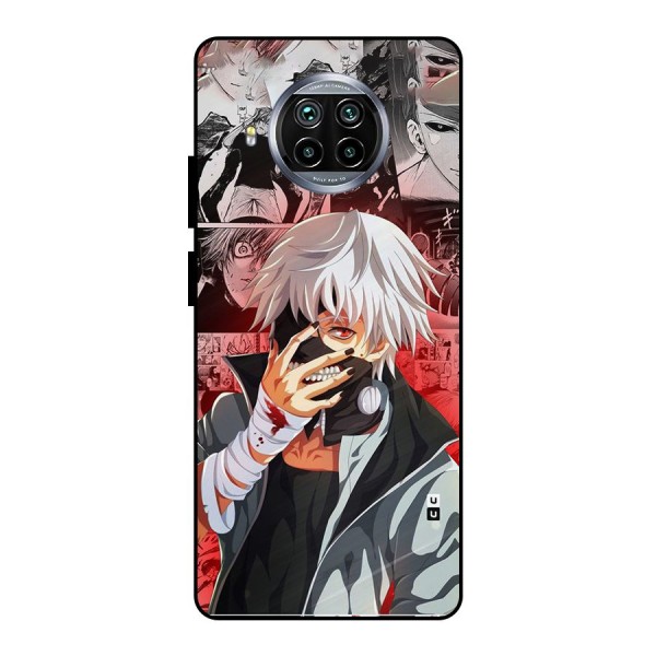 Kaneki Ken Manga Style Metal Back Case for Mi 10i