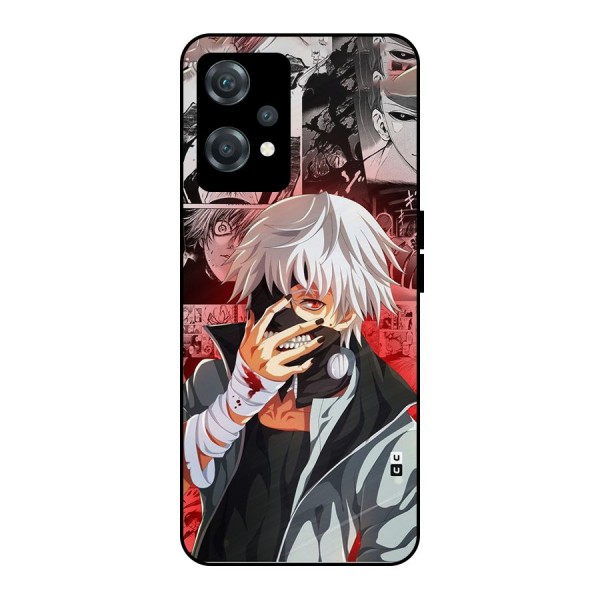 Kaneki Ken Manga Style Metal Back Case for OnePlus Nord CE 2 Lite 5G