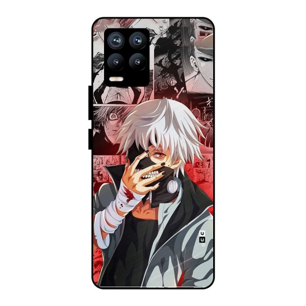 Kaneki Ken Manga Style Metal Back Case for Realme 8 Pro