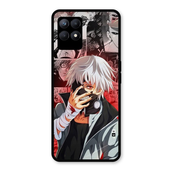 Kaneki Ken Manga Style Metal Back Case for Realme Narzo 50