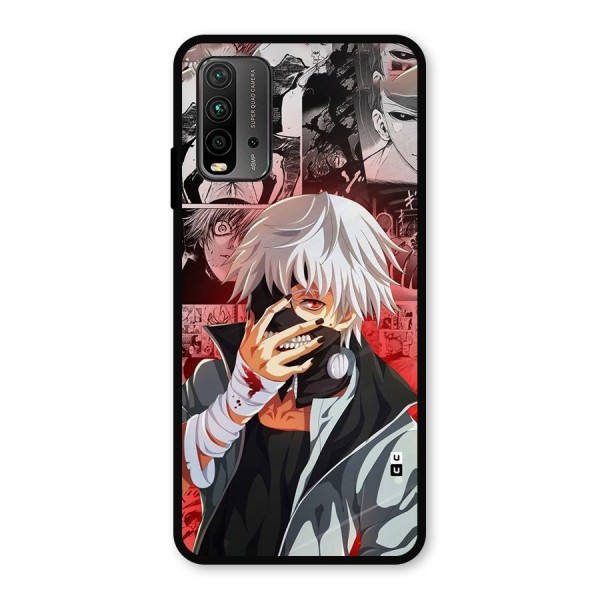 Kaneki Ken Manga Style Metal Back Case for Redmi 9 Power