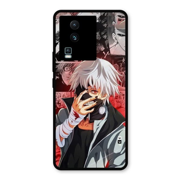 Kaneki Ken Manga Style Metal Back Case for iQOO Neo 7