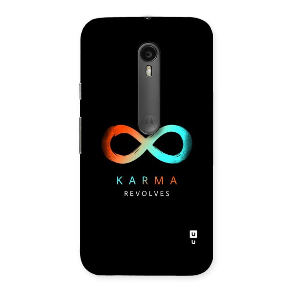 Karma Revolves Back Case for Moto G Turbo